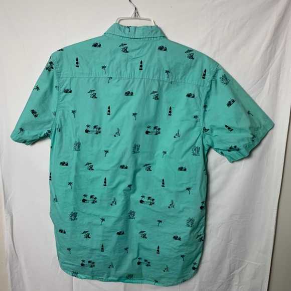 Carbon Tropical button down shirt - Picture 4 of 4